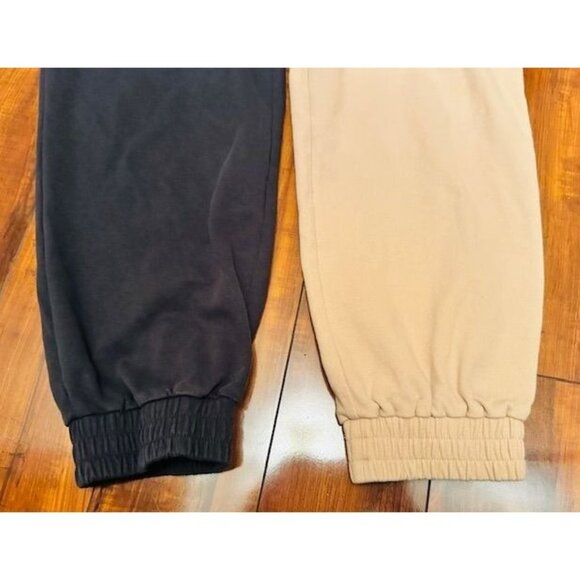 The Drop Liv Women Two-Tone Retro Jogger Sweatpants Elastic Waistband & Cuffs M - Picture 5 of 9